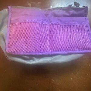 Purple and Gray Organizer Pouch